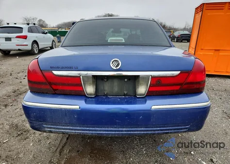 2004 Mercury Grand Marquis Ls из США, поврежденный, VIN 2MEFM75W44X697053